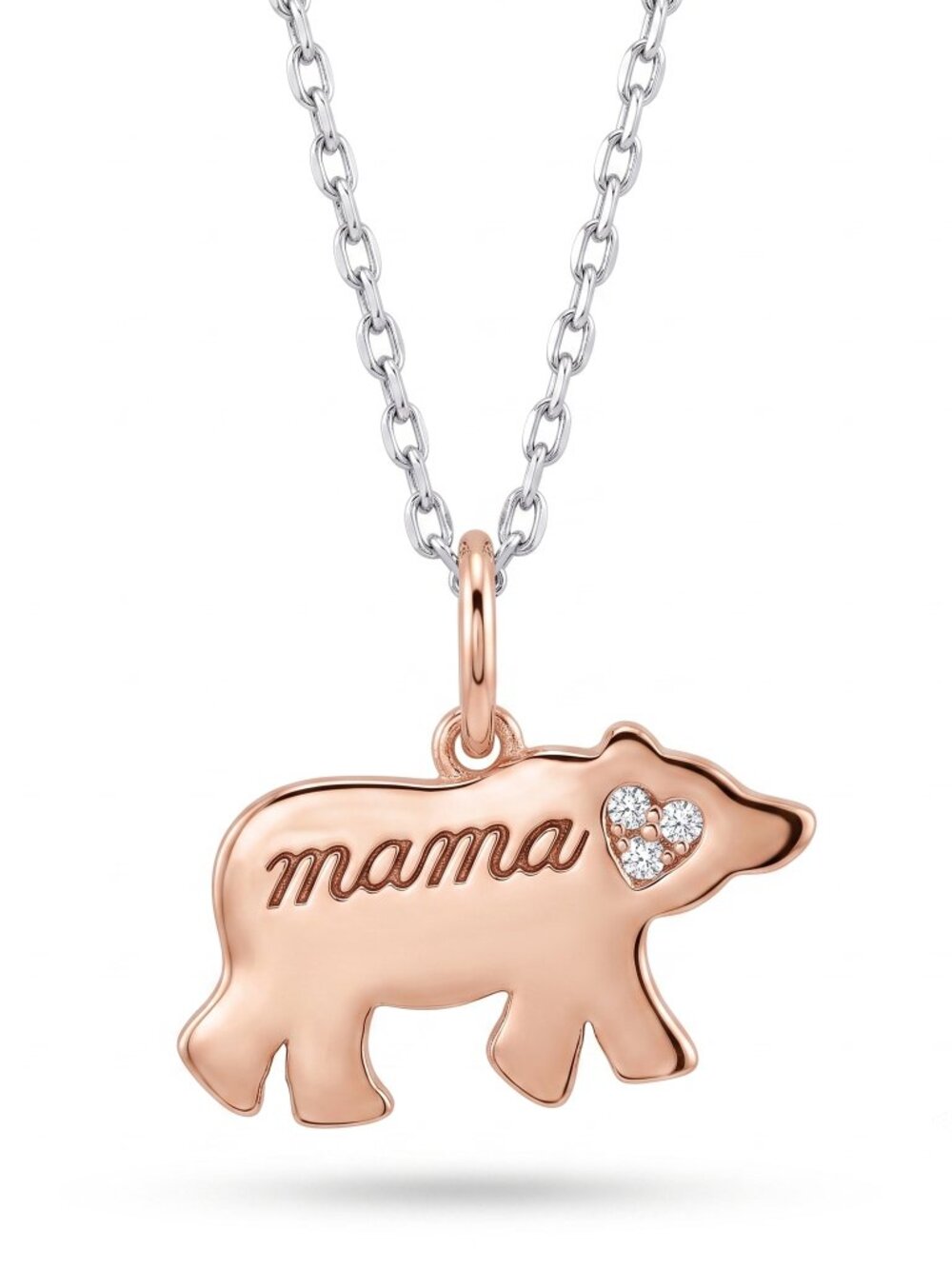 Mama Bear Necklace, Charmed Aroma Mama Bear Mothers Day Collection